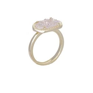 Kendra Scott Ella drusy ring only no dust bag included